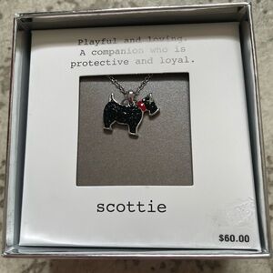 Cute Scottie’s Crystal necklace